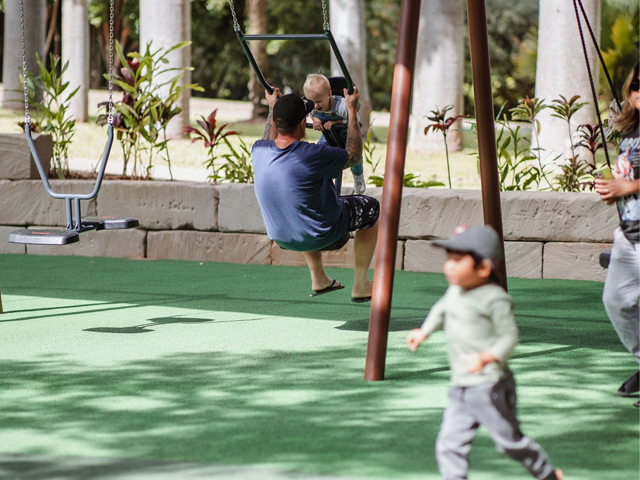 Freestanding Playground Equipment